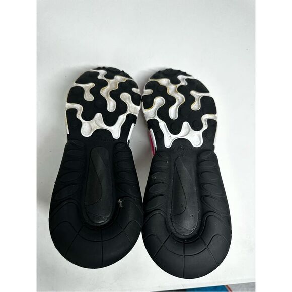 Nike Womens Air Max 270 React Hyper Pink 2020 Lace Up Size 9.5 CJ0619-101 *Notes - Picture 12 of 16